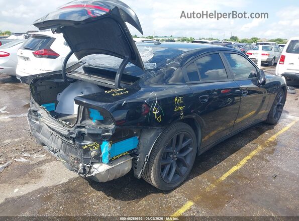 2C3CDXBG9LH150312 2020 DODGE CHARGER Черный Задняя правая четверть