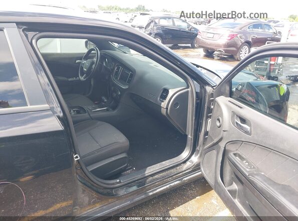 2C3CDXBG9LH150312 2020 DODGE CHARGER Черный Вид салона спереди