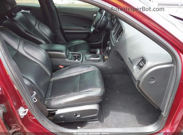 2C3CDXBG9LH152982 2020 DODGE CHARGER Maroon Vista interior delantera