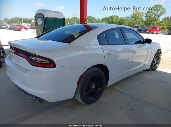 2C3CDXBG9LH166932 2020 DODGE CHARGER White Trasero derecho