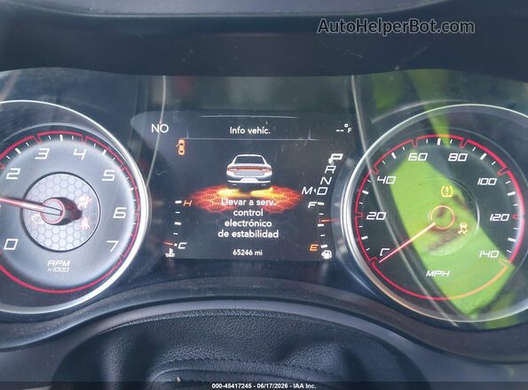 2C3CDXBG9LH166932 2020 DODGE CHARGER White Vista de los asientos traseros