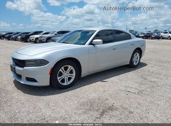2C3CDXBG9LH190034 2020 DODGE CHARGER Silver Առջևի ձախ երեք քառորդ տեսարան