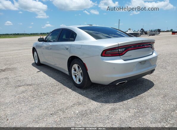 2C3CDXBG9LH190034 2020 DODGE CHARGER Silver Հետևի ձախ