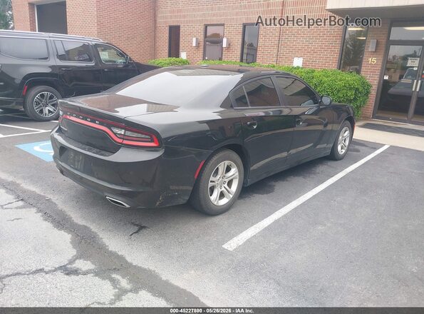 2C3CDXBG9LH190129 2020 DODGE CHARGER Black უკანა მარჯვენა