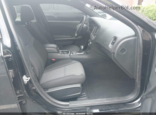 2C3CDXBG9LH190129 2020 DODGE CHARGER Black წინა სალონის ხედი
