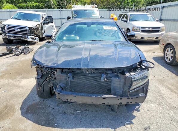 2C3CDXBG9LH216700 2020 DODGE CHARGER Black წინა ხედი