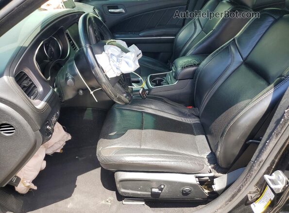 2C3CDXBG9LH216700 2020 DODGE CHARGER Black წინა სალონის ხედი