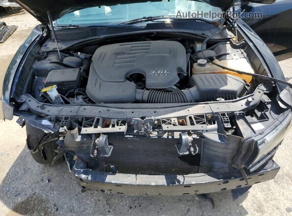2C3CDXBG9LH216700 2020 DODGE CHARGER Black უკანა სალონის ხედი
