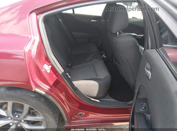 2C3CDXBG9MH659866 2021 DODGE CHARGER Red Вид наклейки з VIN-кодом