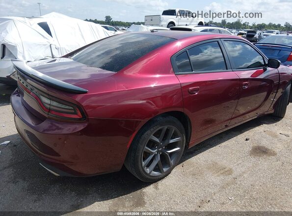 2C3CDXBG9MH659866 2021 DODGE CHARGER Red Задня права чверть