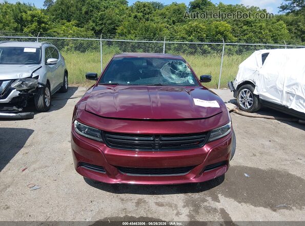 2C3CDXBG9MH659866 2021 DODGE CHARGER Red Вид щитка приладів