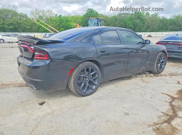 2C3CDXBG9NH157716 2022 DODGE CHARGER Черный Задняя правая четверть