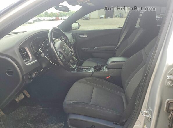 2C3CDXBG9NH157716 2022 DODGE CHARGER Черный Вид салона спереди