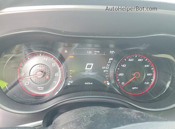 2C3CDXBG9NH157716 2022 DODGE CHARGER Черный Вид щитка приборов