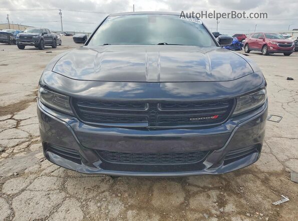 2C3CDXBG9NH157716 2022 DODGE CHARGER Черный Вид спереди