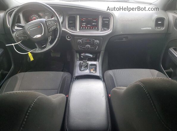 2C3CDXBG9NH157716 2022 DODGE CHARGER Черный Вид панели приборов