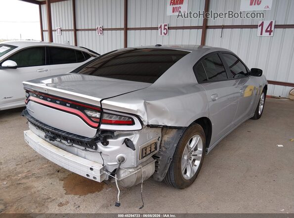 2C3CDXBG9NH197259 2022 DODGE CHARGER Silver Rear right