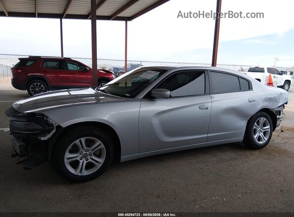 2C3CDXBG9NH197259 2022 DODGE CHARGER Silver 360 interior view