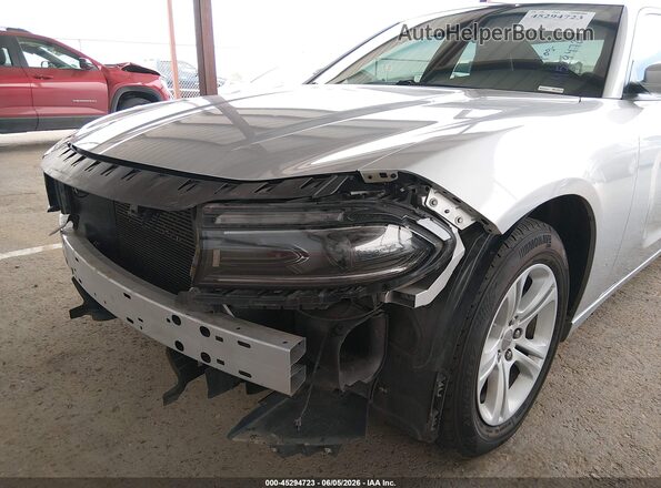 2C3CDXBG9NH197259 2022 DODGE CHARGER Silver Front view