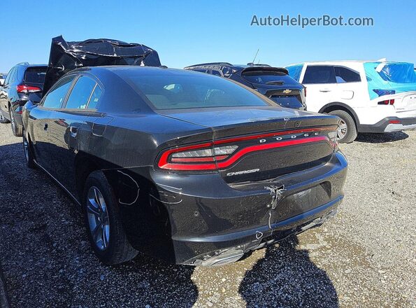 2C3CDXBG9NH207949 2022 DODGE CHARGER Black უკანა მარცხენა