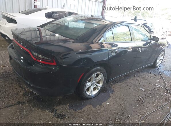 2C3CDXBG9NH208325 2022 DODGE CHARGER Black Задня права чверть