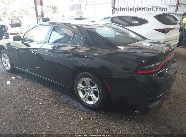 2C3CDXBG9NH208325 2022 DODGE CHARGER Black Задня ліва чверть