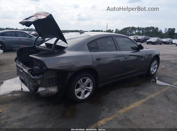 2C3CDXBG9PH591606 2023 DODGE CHARGER Gray Trasero derecho