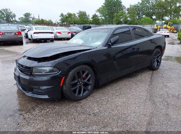 2C3CDXBG9PH604080 2023 DODGE CHARGER Black Vista tres cuartos delantera izquierda