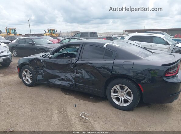 2C3CDXBGXJH158416 2018 DODGE CHARGER Black 