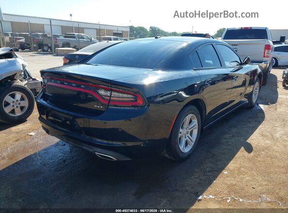 2C3CDXBGXJH186457 2018 DODGE CHARGER Black Հետևի աջ