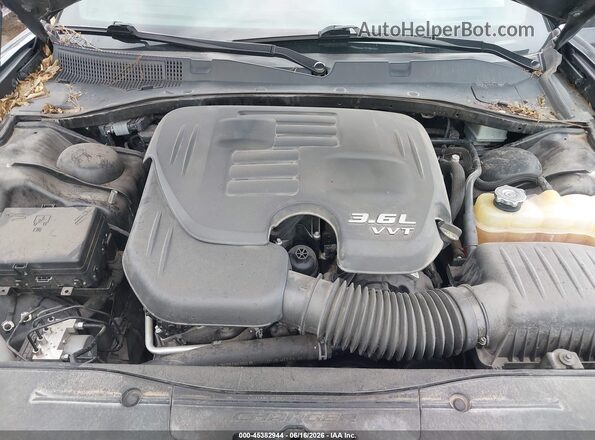 2C3CDXBGXKH540673 2019 DODGE CHARGER Black Rear view