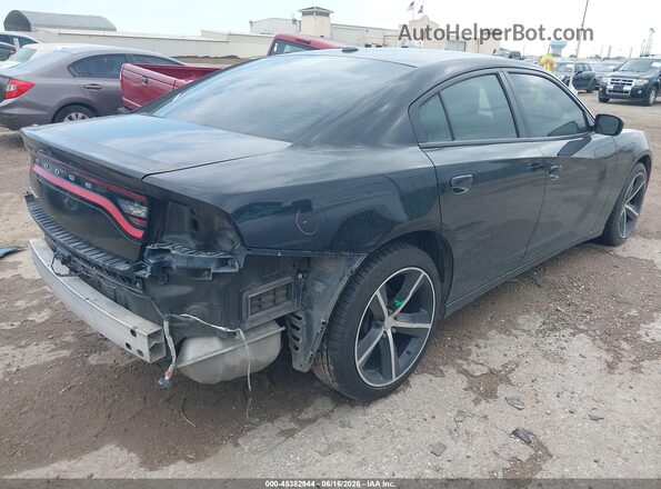 2C3CDXBGXKH540673 2019 DODGE CHARGER Black Rear right
