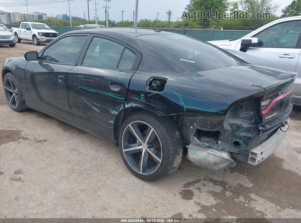 2C3CDXBGXKH540673 2019 DODGE CHARGER Black Rear left