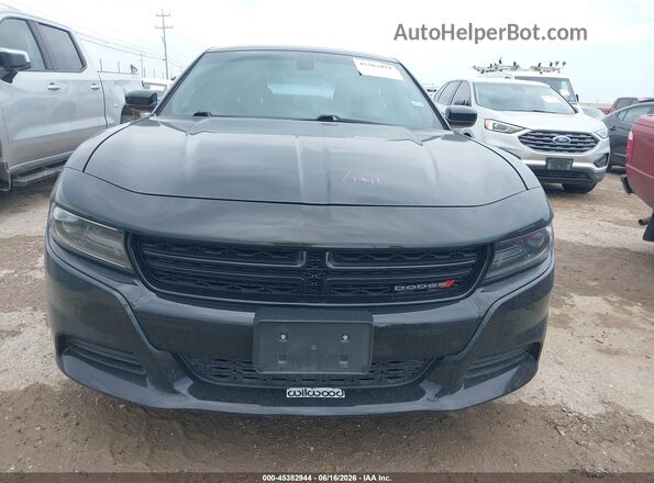 2C3CDXBGXKH540673 2019 DODGE CHARGER Black Rear interior view