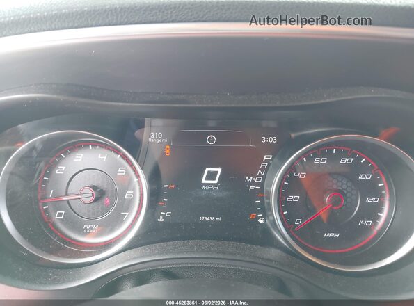 2C3CDXBGXKH576346 2019 DODGE CHARGER Белый Вид задних сидений