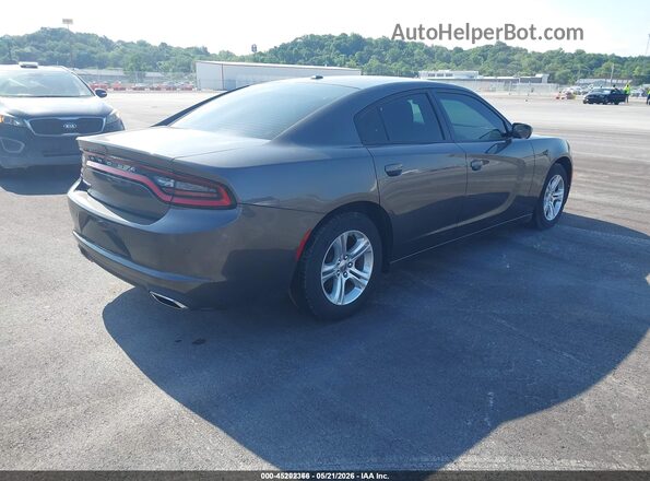 2C3CDXBGXLH190091 2020 DODGE CHARGER Gray 