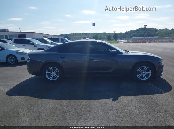 2C3CDXBGXLH190091 2020 DODGE CHARGER Gray 