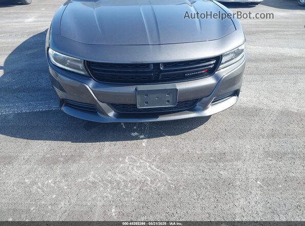 2C3CDXBGXLH190091 2020 DODGE CHARGER Gray 