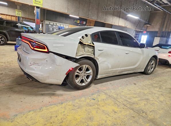 2C3CDXBGXLH217550 2020 DODGE CHARGER White Задня права чверть