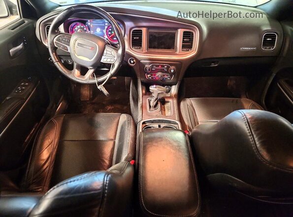 2C3CDXBGXLH217550 2020 DODGE CHARGER White Вид панелі приладів