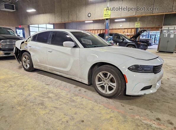 2C3CDXBGXLH217550 2020 DODGE CHARGER White Передня права чверть