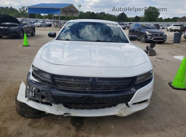 2C3CDXBGXMH507515 2021 DODGE CHARGER White Вид спереду