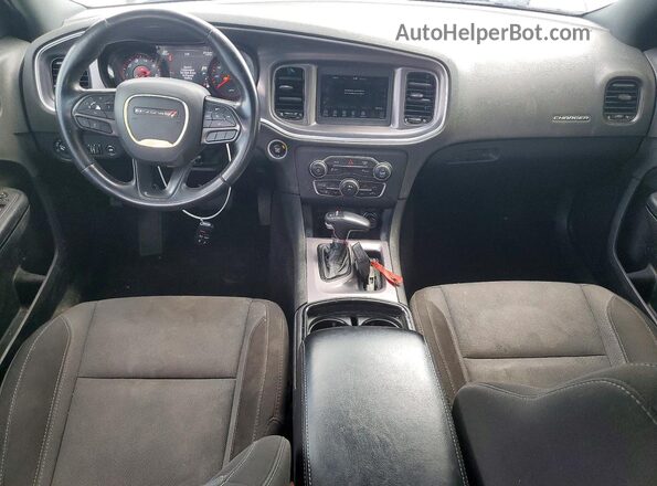 2C3CDXBGXMH507515 2021 DODGE CHARGER White Вид панелі приладів