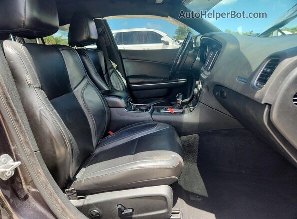 2C3CDXBGXMH522497 2021 DODGE CHARGER Gray Vista interior delantera