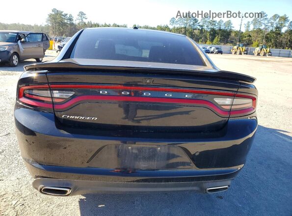 2C3CDXBGXMH647385 2021 DODGE CHARGER Black Widok z tyłu