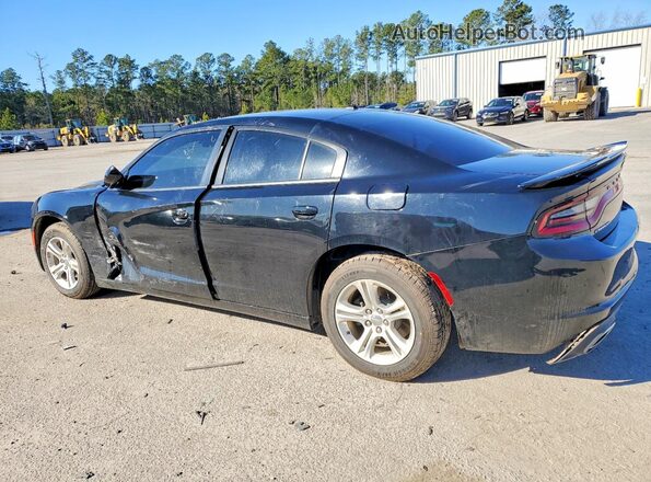 2C3CDXBGXMH647385 2021 DODGE CHARGER Black Tył lewy