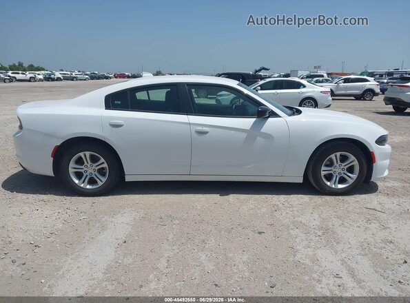 2C3CDXBGXPH550692 2023 DODGE CHARGER White უკანა სალონის ხედი
