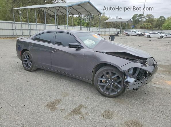 2C3CDXBGXPH555343 2023 DODGE CHARGER Gray Передня права чверть