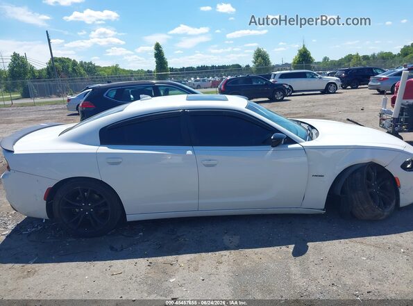 2C3CDXCT0GH247447 2016 DODGE CHARGER White Vista interior trasera