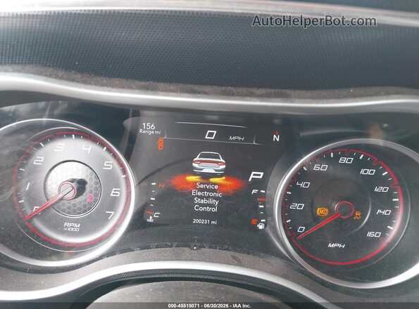 2C3CDXCT0GH356166 2016 DODGE CHARGER White Vista de los asientos traseros